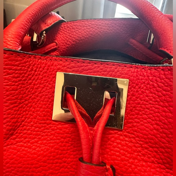 NWOT Boden Cherry Red Hobo Bag - Picture 2 of 6